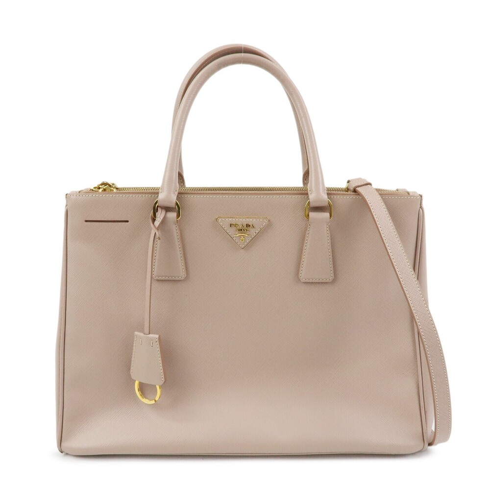 Prada Galliera Saffiano Leather with Applique Large